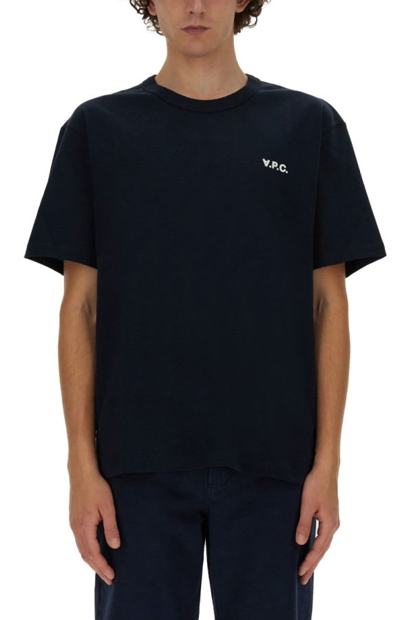 A.P.C. Boxy T-Shirt - Blue