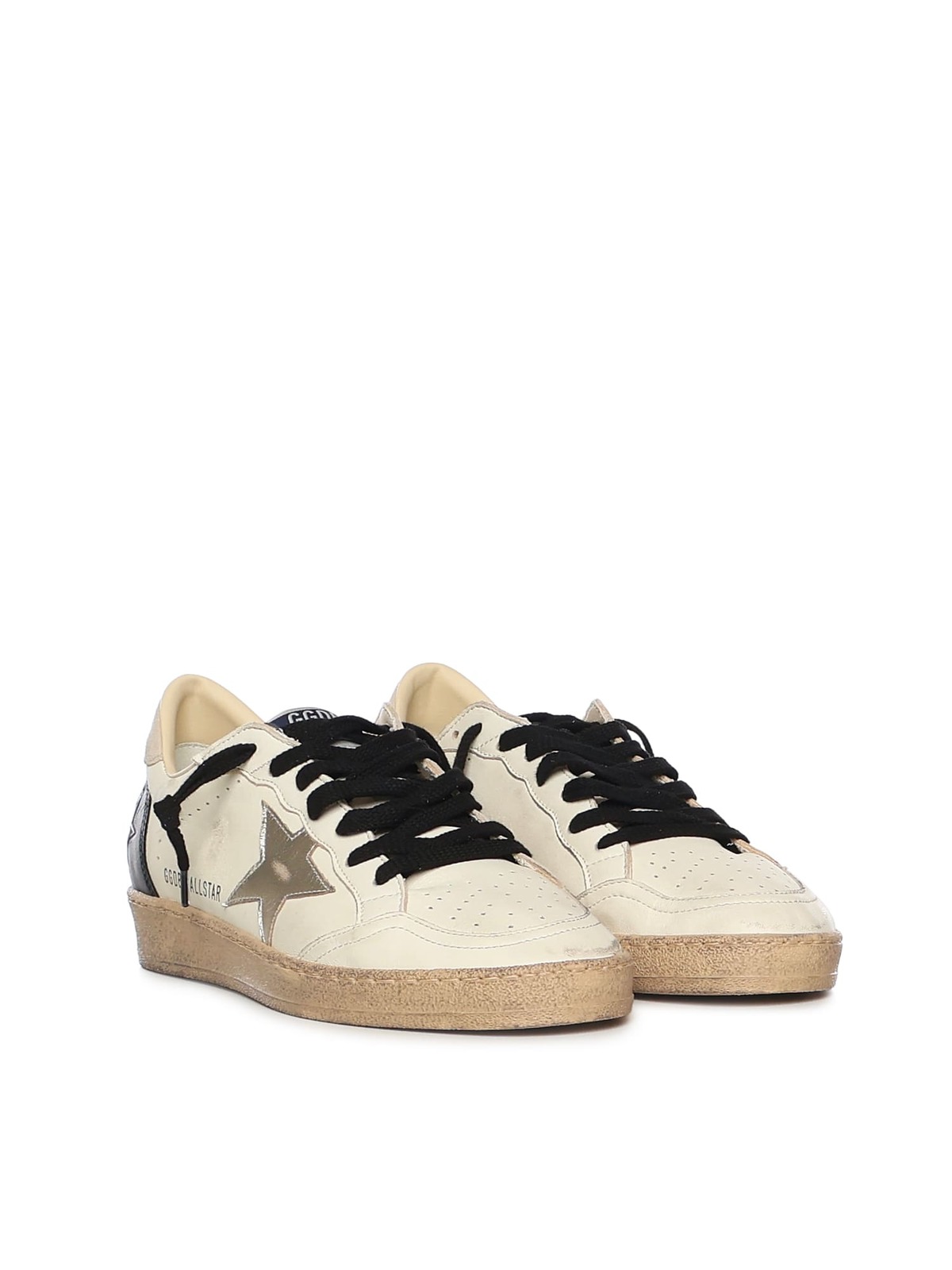 Golden Goose Ball Star Leather Sneakers - Image 2 of 4