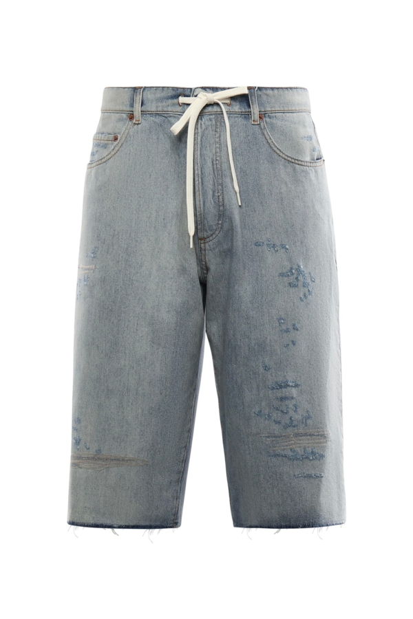 MM6 Maison Margiela Denim Shorts - Light Blue