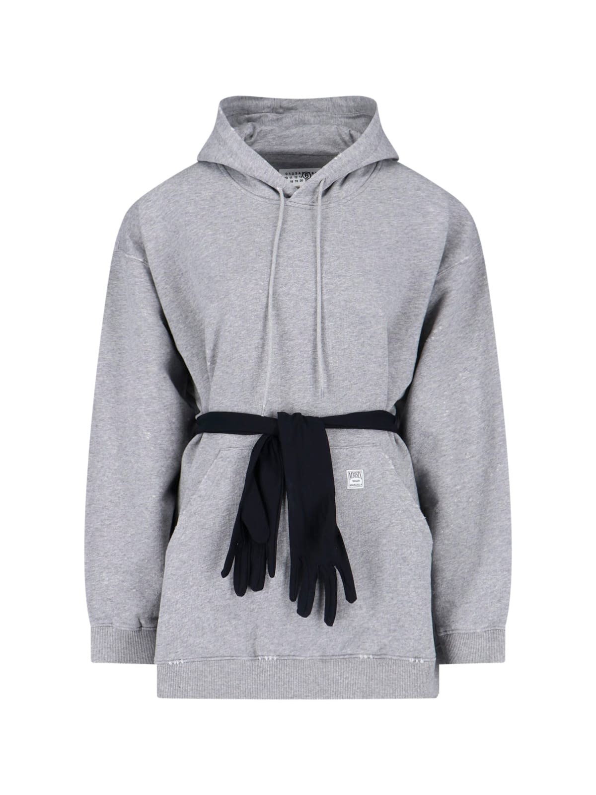MM6 Maison Margiela Mini Dress With Gloves Dress - Gray - Image 1 of 5