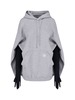 MM6 Maison Margiela Mini Dress With Gloves Dress - Gray - Thumbnail 3