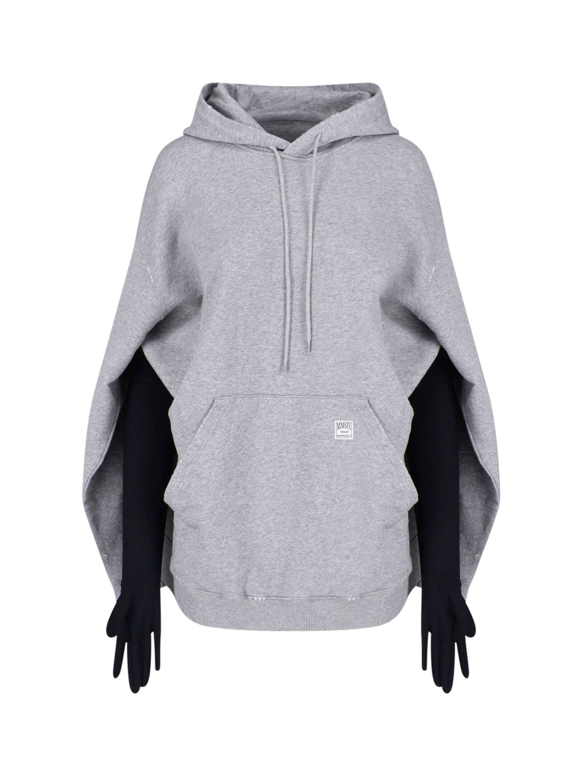 MM6 Maison Margiela Mini Dress With Gloves Dress - Gray - Image 3 of 5