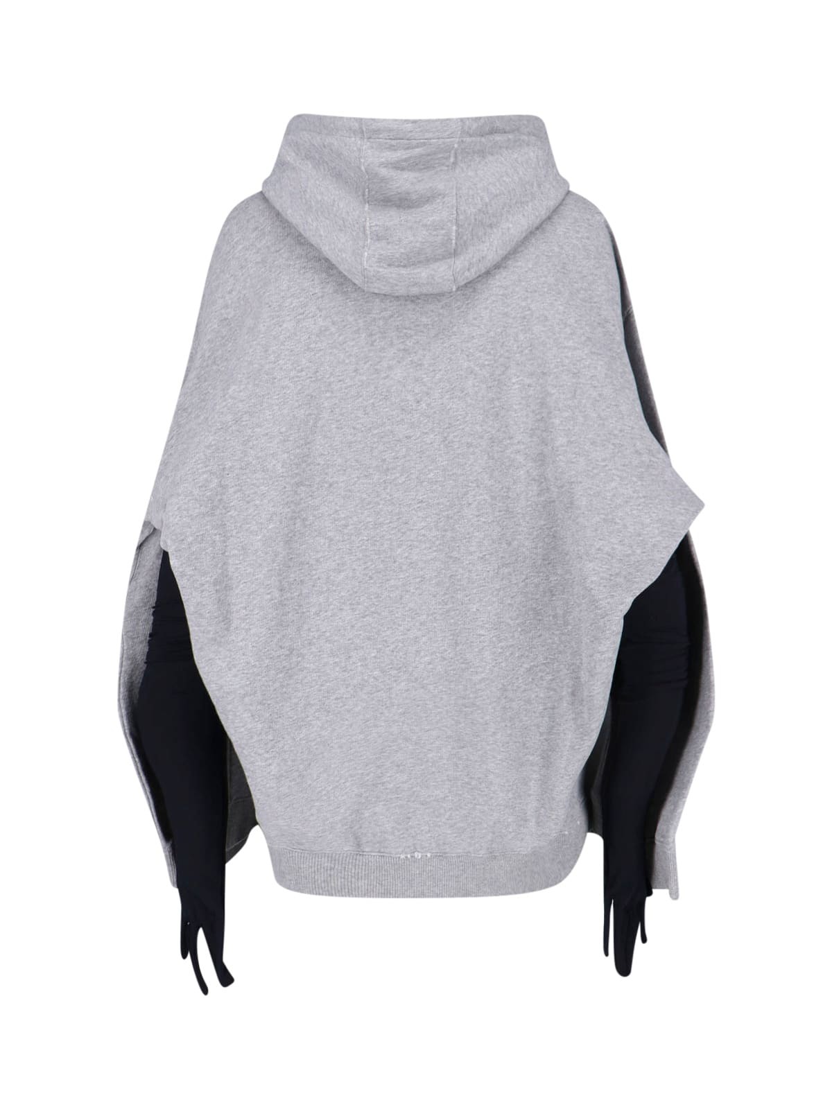 MM6 Maison Margiela Mini Dress With Gloves Dress - Gray - Image 4 of 5