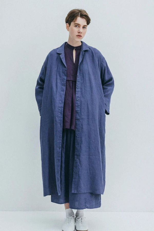 Fog Linen Work Hazel Coat
