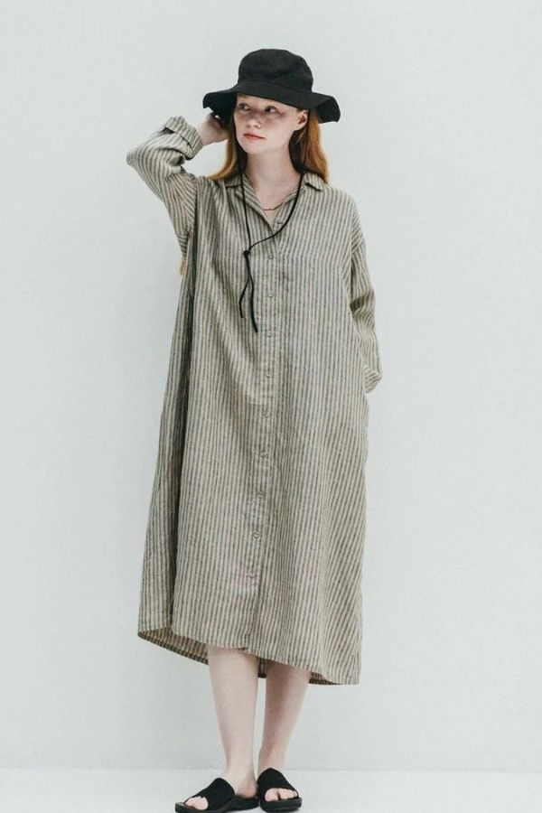 Fog Linen Work Hazel Coat