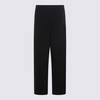 MM6 Maison Margiela Black Cotton Pants - Black - Thumbnail 1