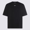 Off-White Cotton T-Shirt - Black - Thumbnail 1
