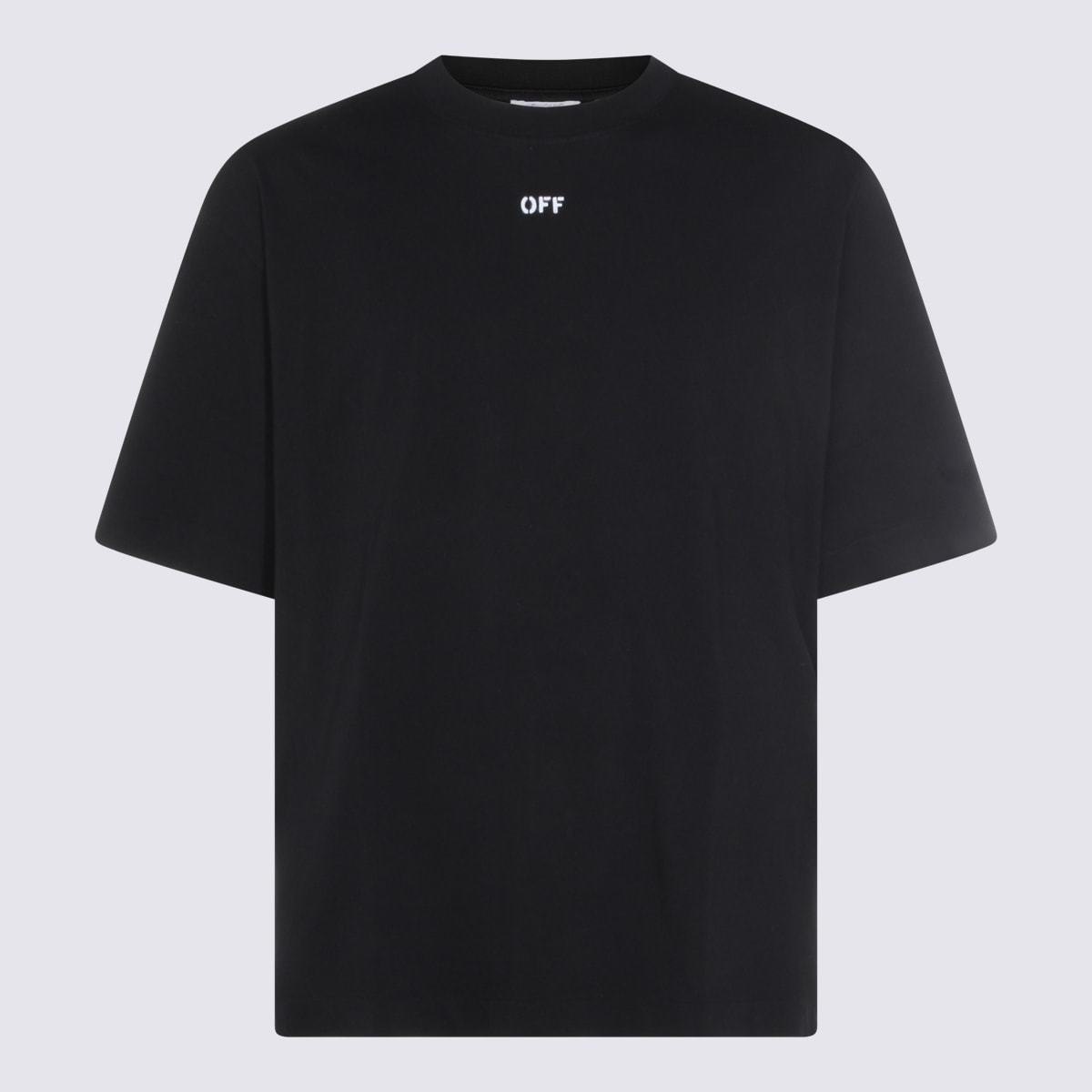 Off-White Cotton T-Shirt - Black - Image 1 of 3