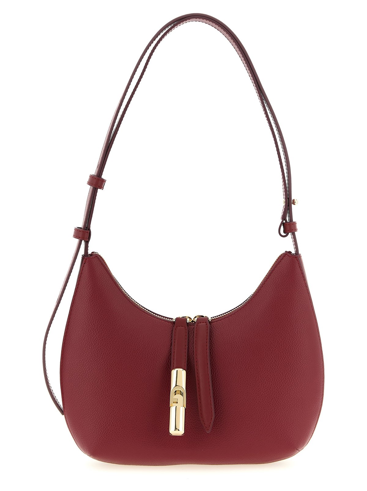 Furla Goccia Small Shoulder Bag - Bordeaux - Image 1 of 4
