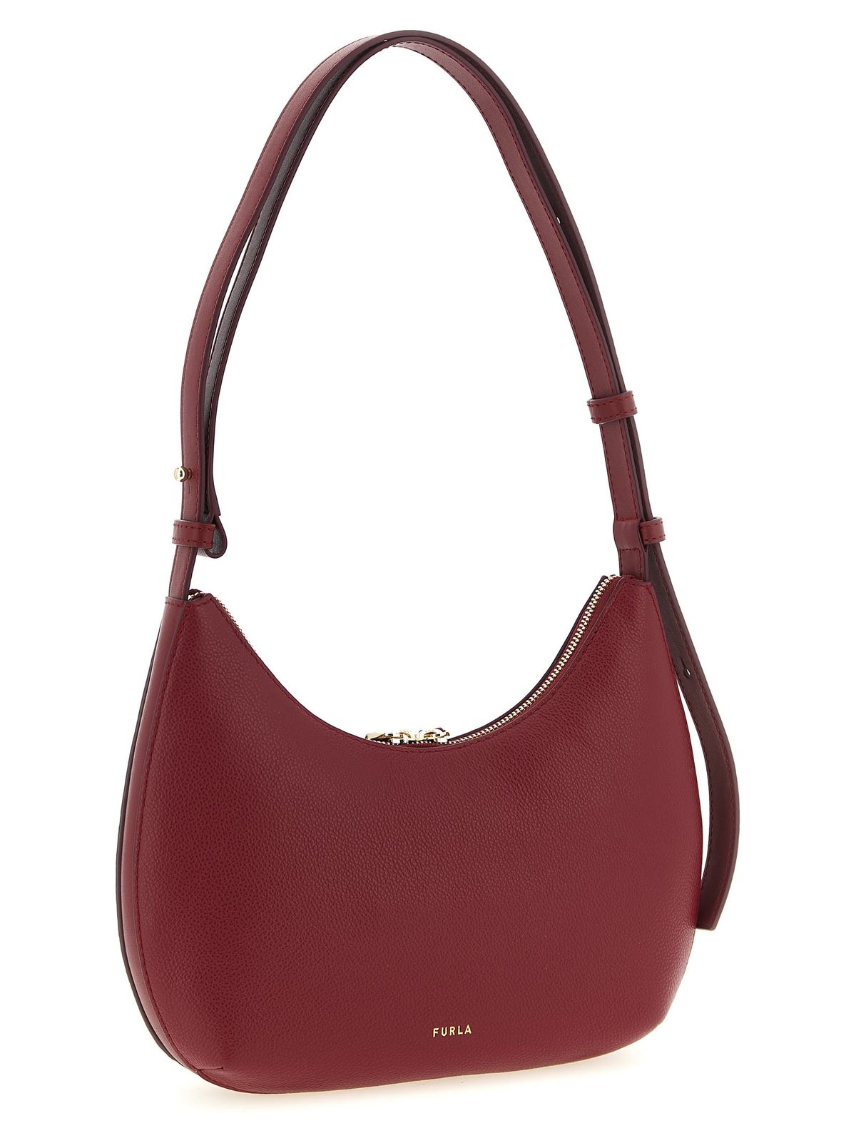 Furla Goccia Small Shoulder Bag - Bordeaux - Image 2 of 4