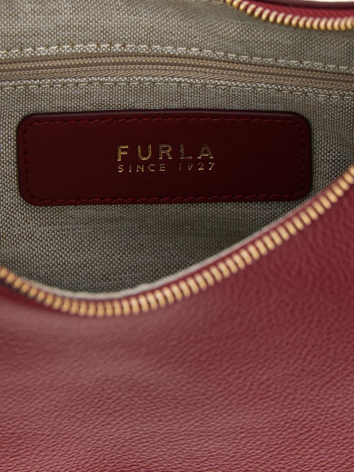 Furla Goccia Small Shoulder Bag - Bordeaux - Image 4 of 4