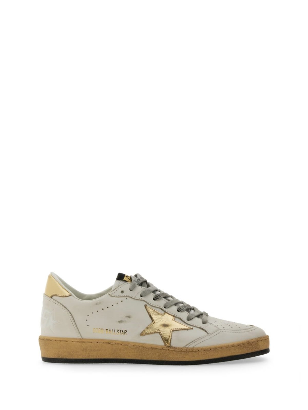 Golden Goose Ball Star Sneaker - Gold - Image 1 of 5
