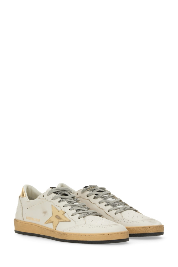 Golden Goose Ball Star Sneaker - Gold