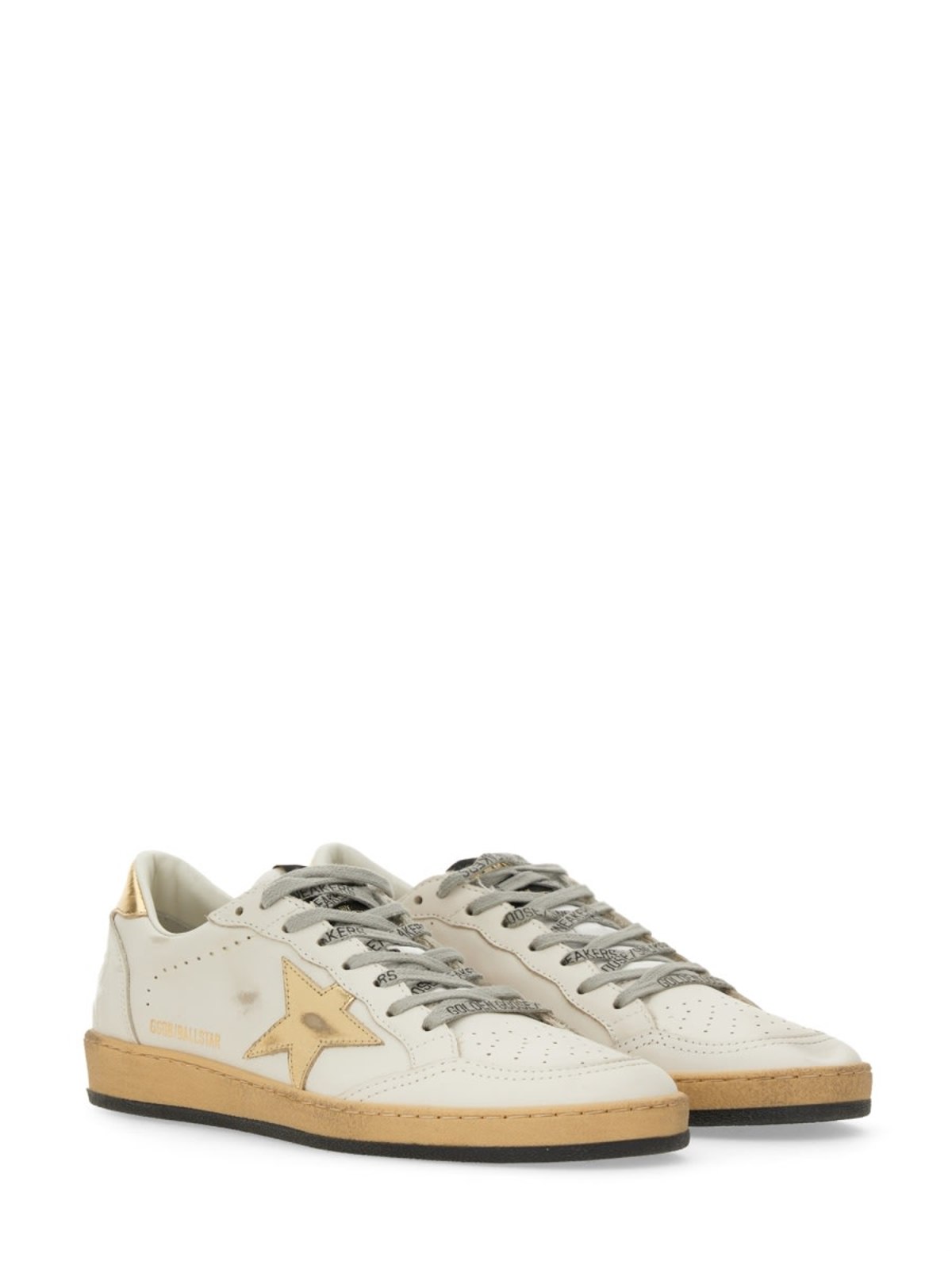 Golden Goose Ball Star Sneaker - Gold - Image 2 of 5