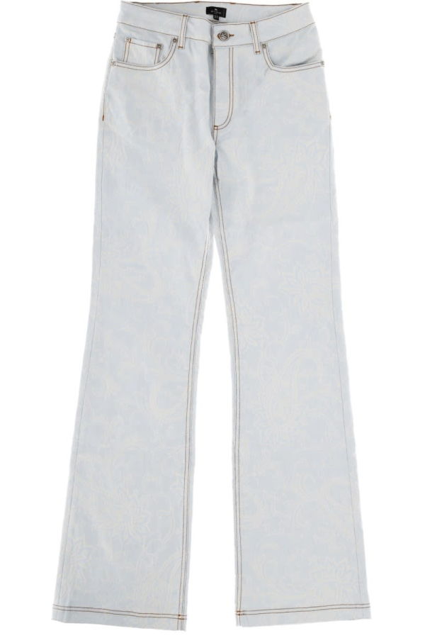 Etro Paisley Pattern Jeans - Denim