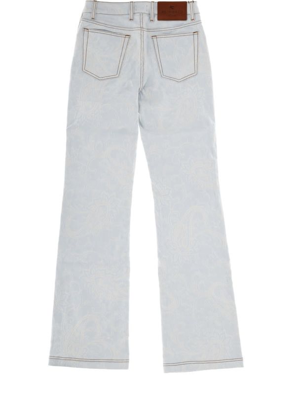 Etro Paisley Pattern Jeans - Denim