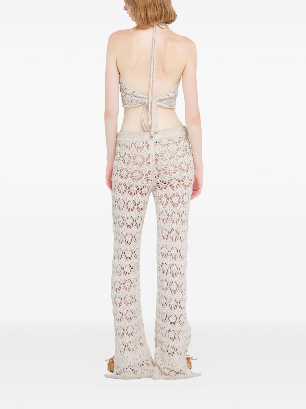 Alanui Lagoon Romance Cotton Top - Cream - Image 3 of 5