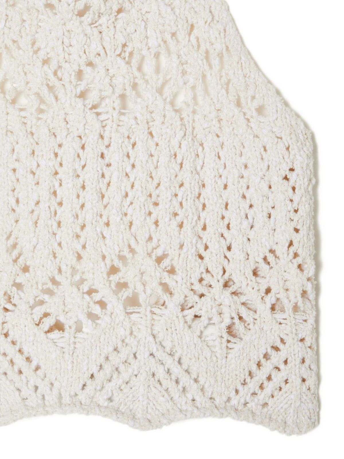 Alanui Lagoon Romance Cotton Top - Cream - Image 5 of 5