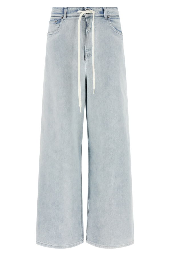 MM6 Maison Margiela Drawstring Jeans - Light Blue