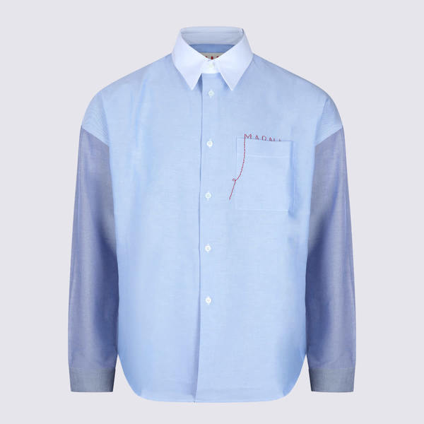 Marni Light Cotton Shirt - Blue