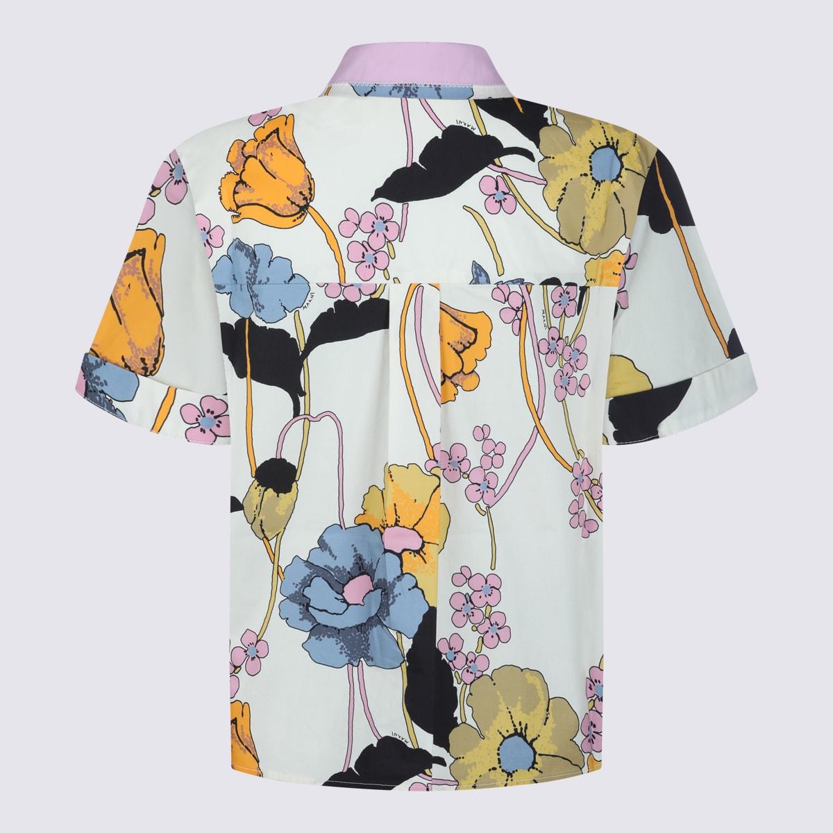 Marni White Cotton Shirt - Bone - Image 2 of 4