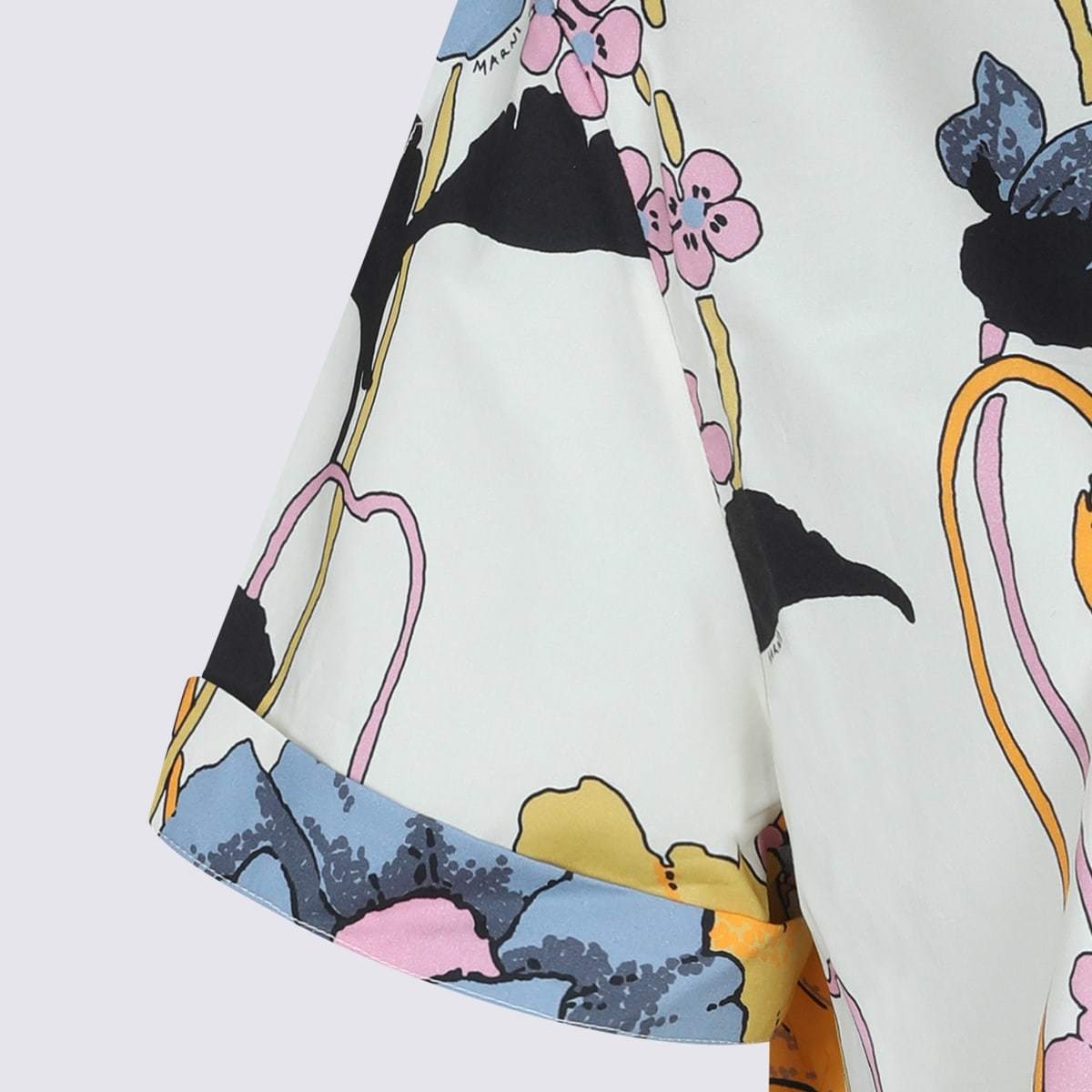 Marni White Cotton Shirt - Bone - Image 4 of 4