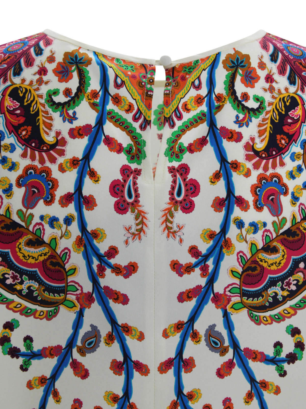 Etro Paisley Print T-Shirt - White - Image 4 of 5