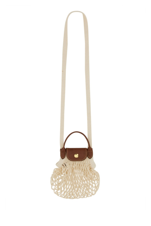 Longchamp Le Pliage Filet Mini Bag - Ivory