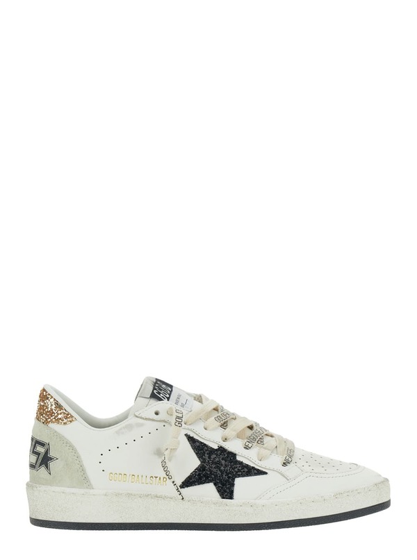 Golden Goose Ballstar Low Top Sneakers - White Golden Goose Ballstar Low Top Sneakers - White
