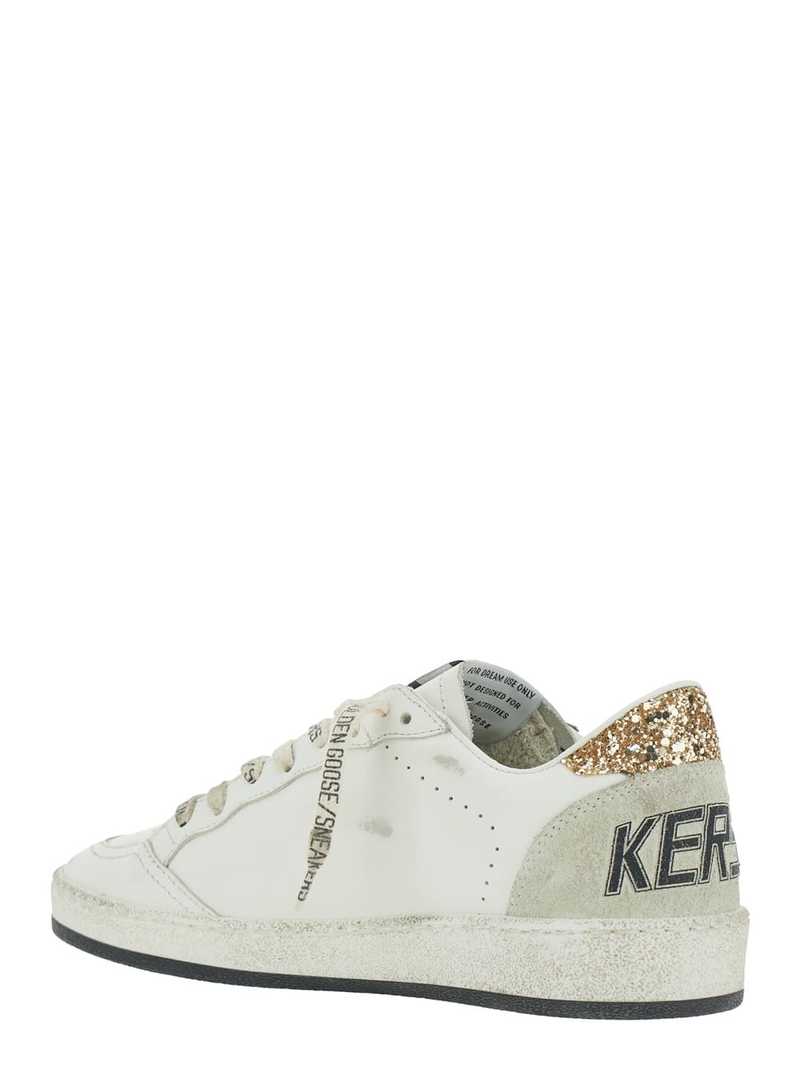 Golden Goose Ballstar Low Top Sneakers - White