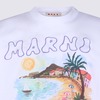 Marni Cotton T-Shirt - White - Thumbnail 3