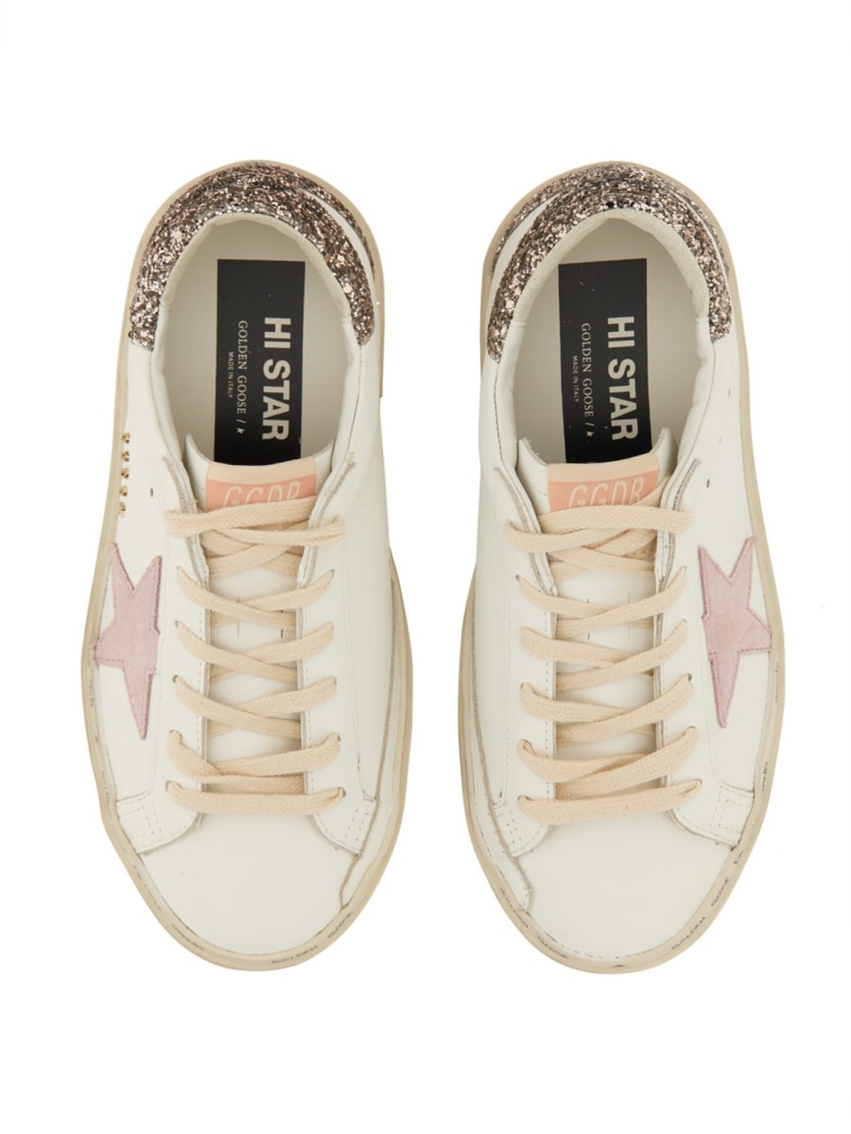 Golden Goose Hi Star Sneakers - Multicolour - Image 5 of 5