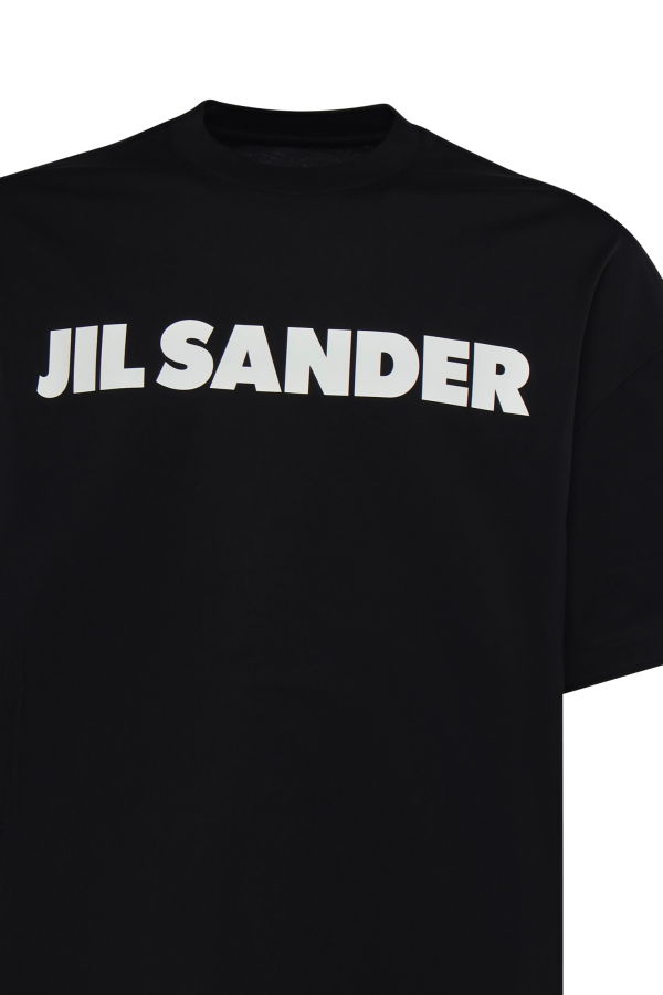 Jil Sander Logo T-Shirt - Black