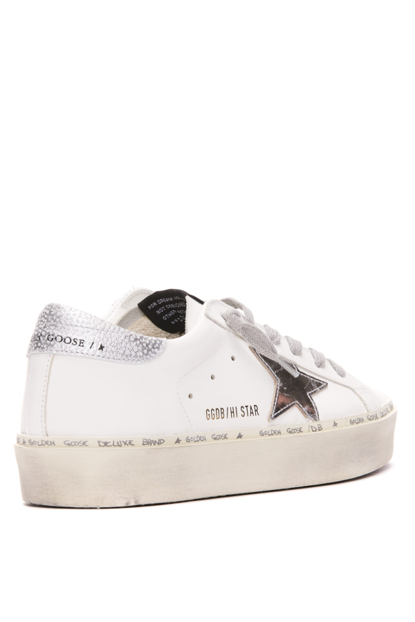 Golden Goose Hi Star Sneakers - White