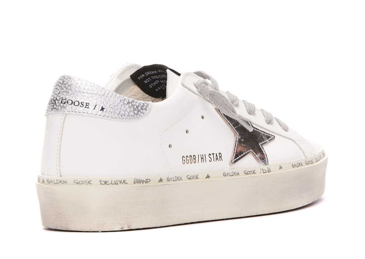 Golden Goose Hi Star Sneakers - White - Image 2 of 4