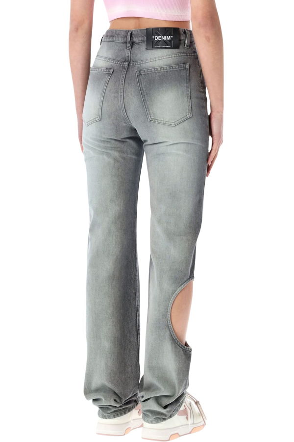 Off-White New Meteor Denim Pants - Grey