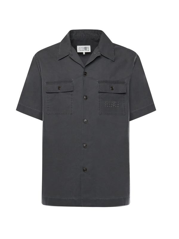MM6 Maison Margiela Cotton Shirt - Gray
