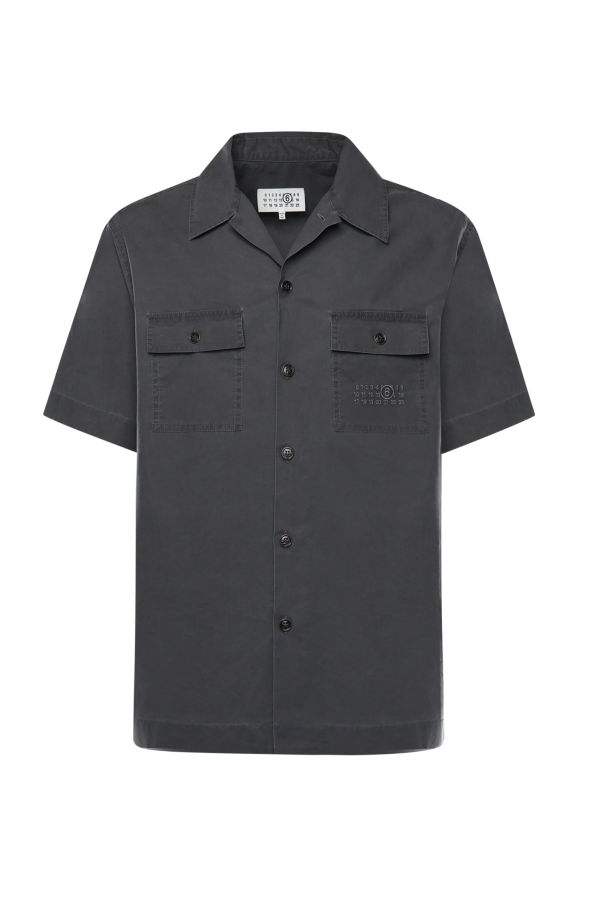 MM6 Maison Margiela Cotton Shirt - Gray