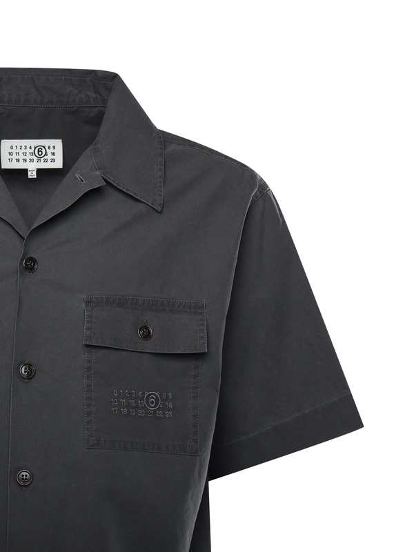 MM6 Maison Margiela Cotton Shirt - Gray