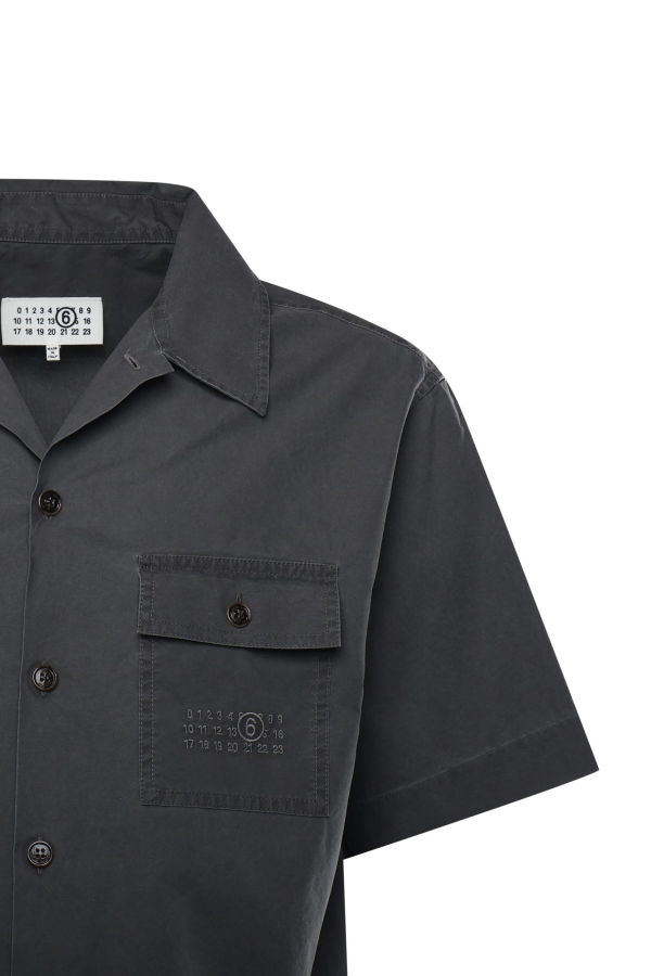 MM6 Maison Margiela Cotton Shirt - Gray