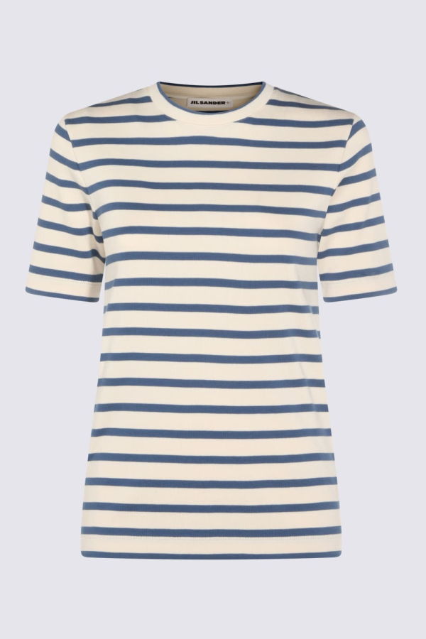 Jil Sander Cotton T-Shirt - Cornsilk