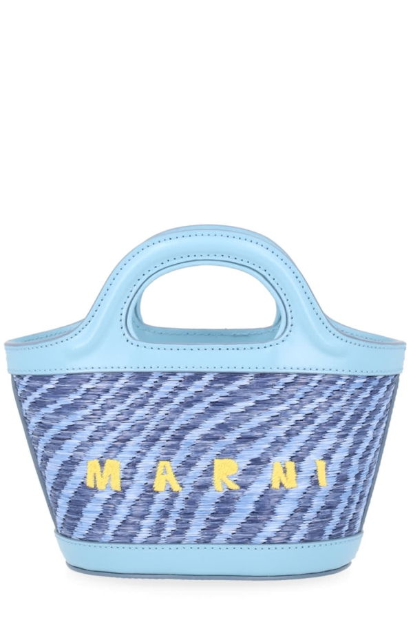 Marni Tropicalia Tote Bag - Blue