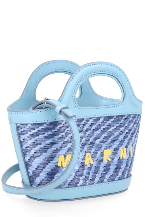 Marni Tropicalia Tote Bag - Blue