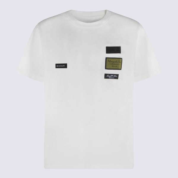 MM6 Maison Margiela Cotton T-Shirt - White MM6 Maison Margiela Cotton T-Shirt - White