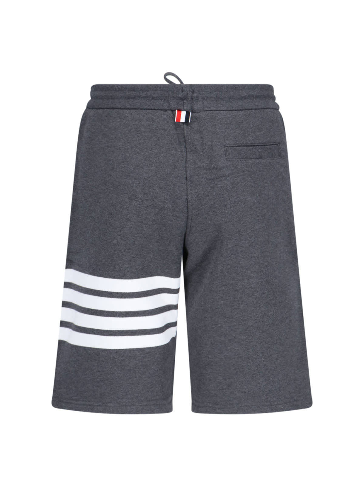 thom browne 4-Bar Track Shorts - Gray - Image 2 of 5
