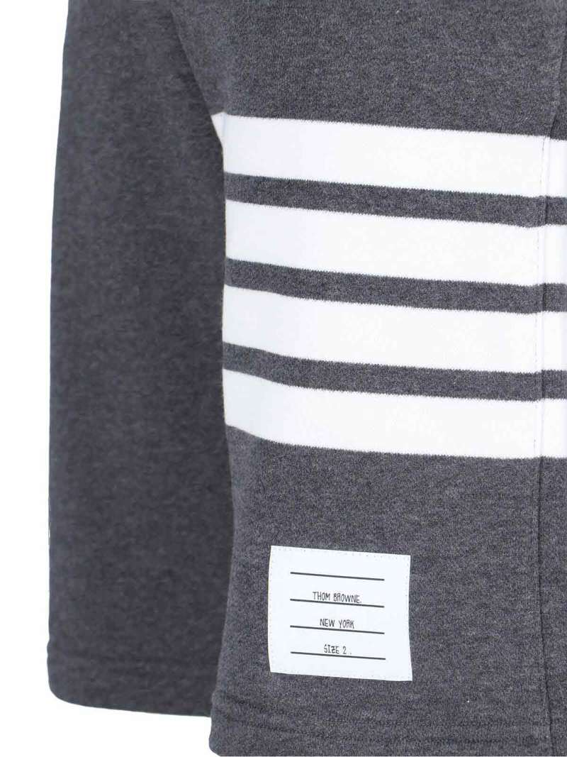 thom browne 4-Bar Track Shorts - Gray