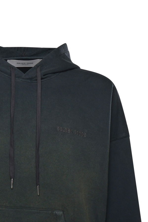 Golden Goose Cotton Hoodie - Black
