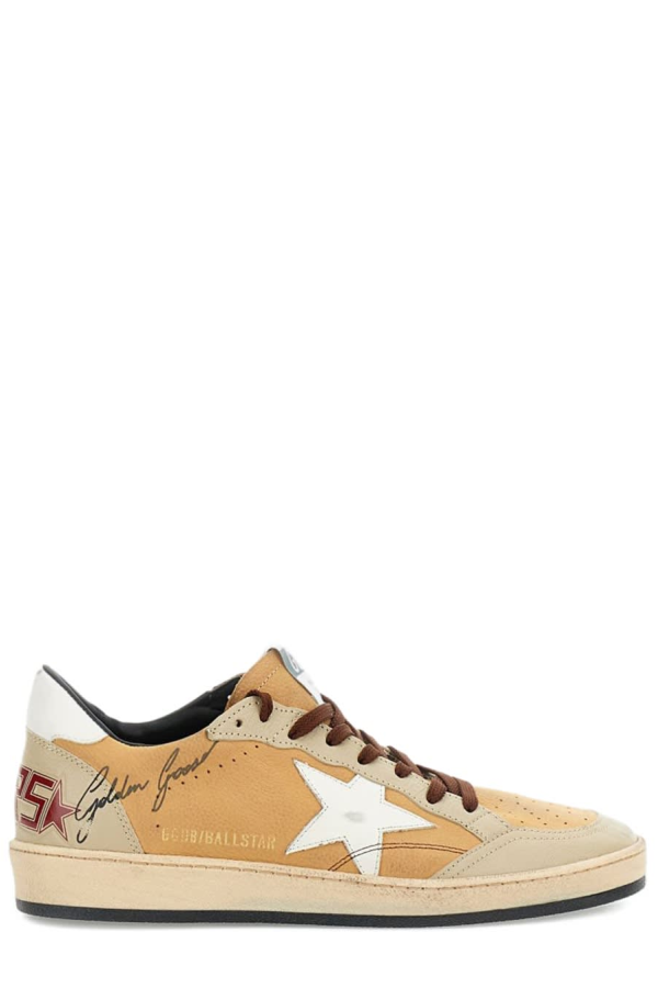 Golden Goose Ball Star Sneaker - Brown