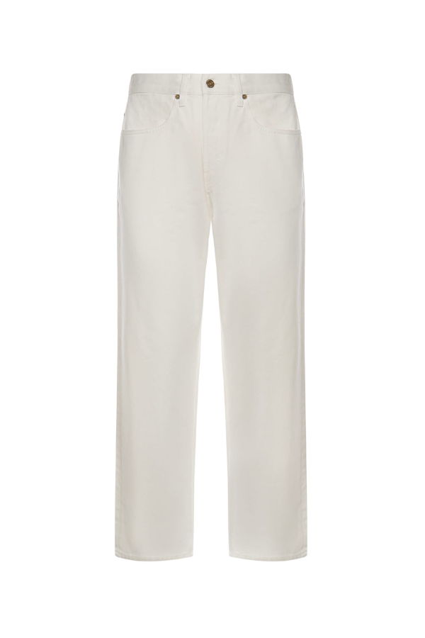 Golden Goose Cotton Jeans - Off-White