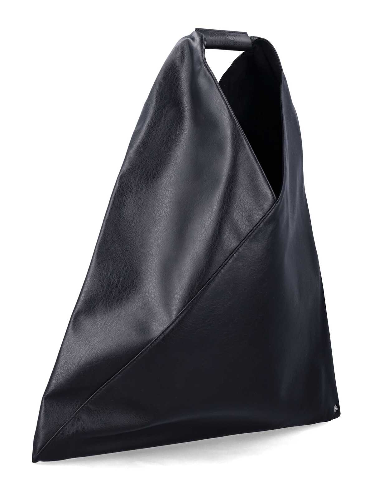 MM6 Maison Margiela Japanese Leather-effect Bag Tote - Black - Image 2 of 3